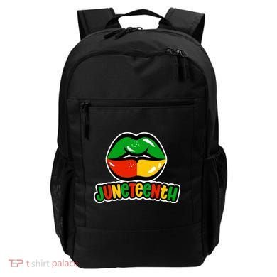 Juneteenth Lips Black History Month Backpack