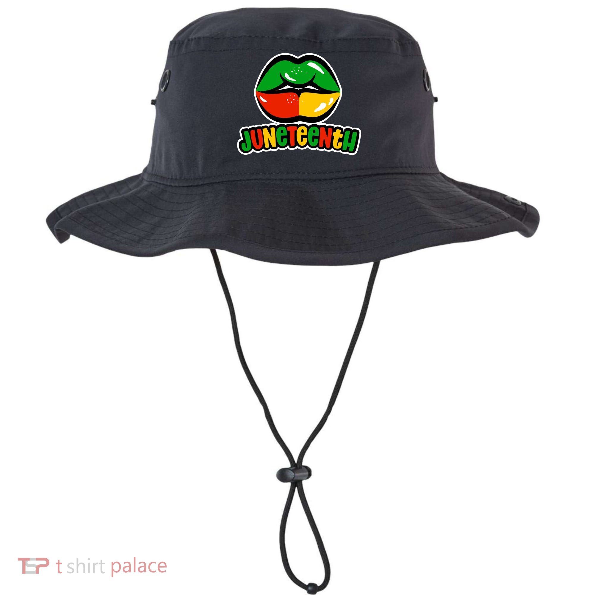 Juneteenth Lips Black History Month Bucket Hat