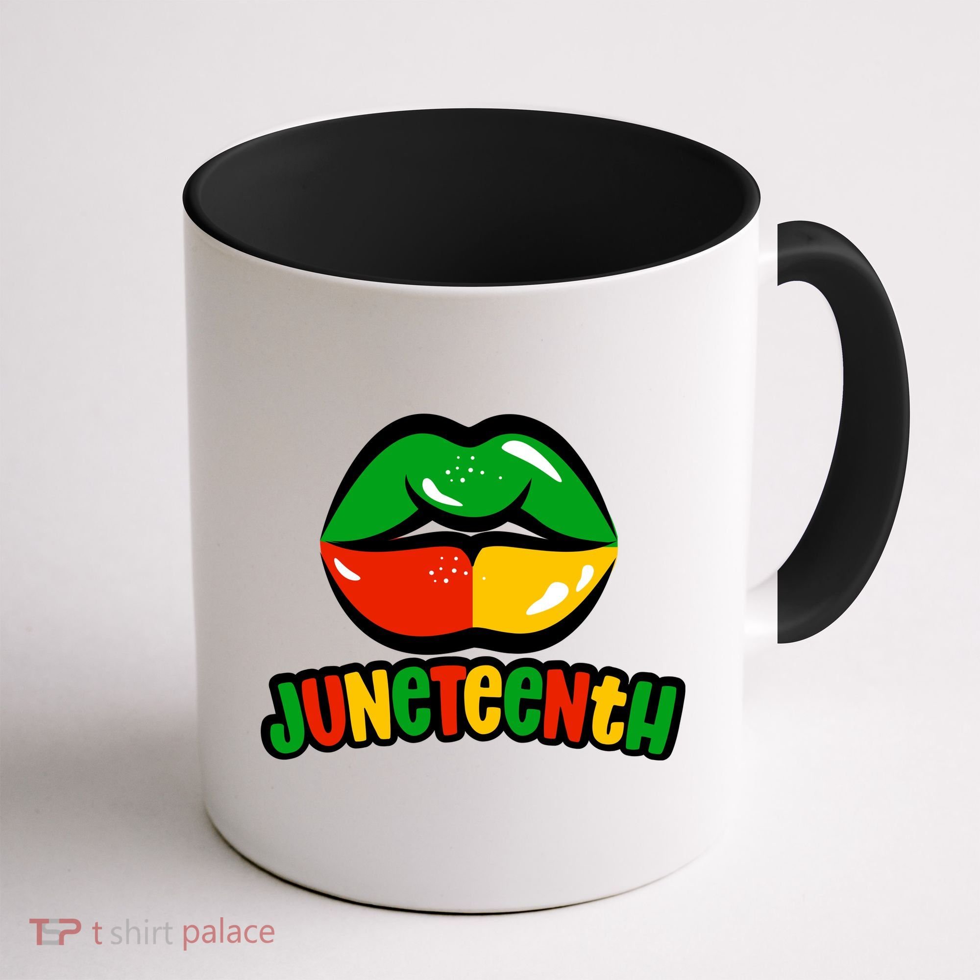 Juneteenth Lips Black History Month Coffee Mug