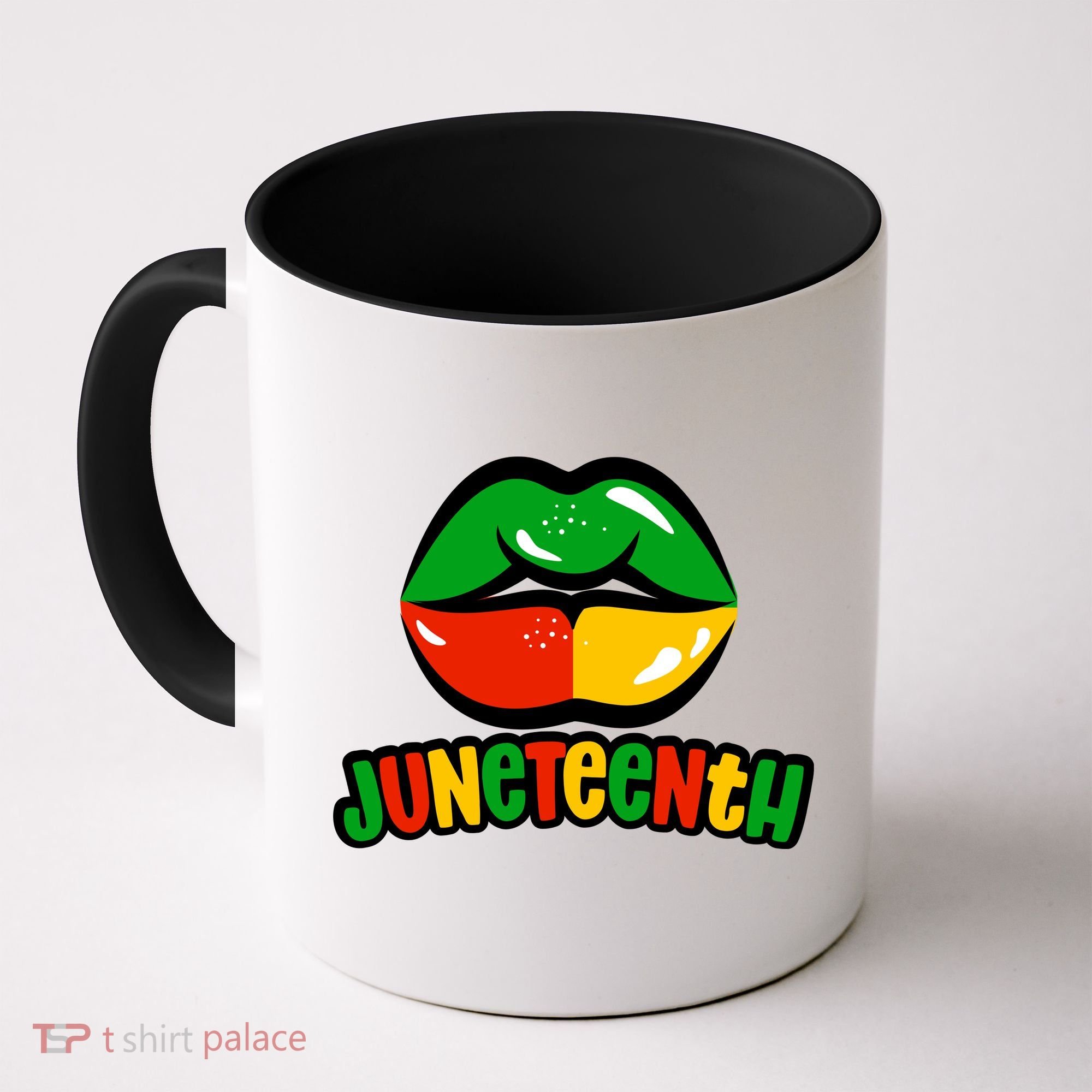 Juneteenth Lips Black History Month Coffee Mug