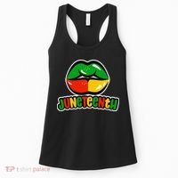 Juneteenth Lips Black History Month Women's Tank Top thumb 0