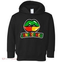 Juneteenth Lips Black History Month Toddler Hoodie thumb 0
