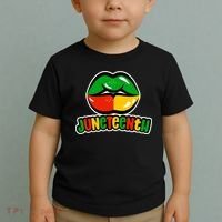 Juneteenth Lips Black History Month Toddler T-Shirt thumb 2