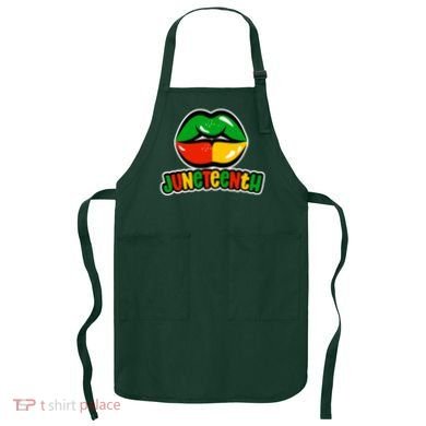 Juneteenth Lips Black History Month Apron