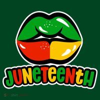 Juneteenth Lips Black History Month Polo thumb 2
