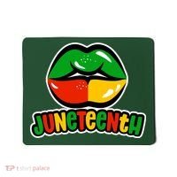 Juneteenth Lips Black History Month Mousepad thumb 0