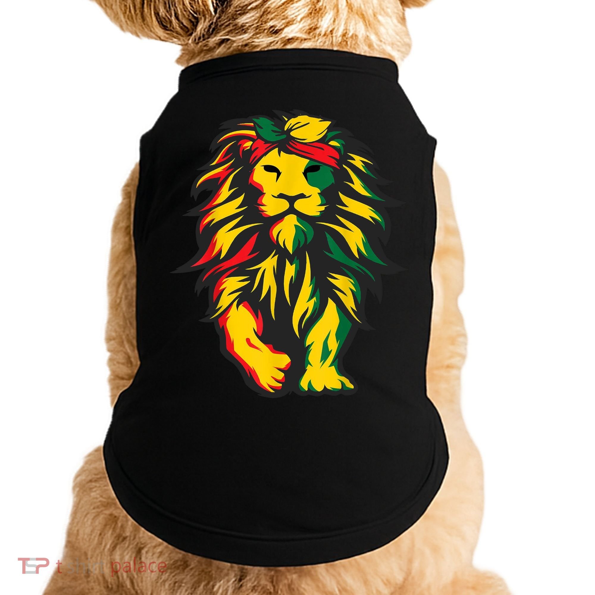 Juneteenth Lion Black History African American Doggie Tank