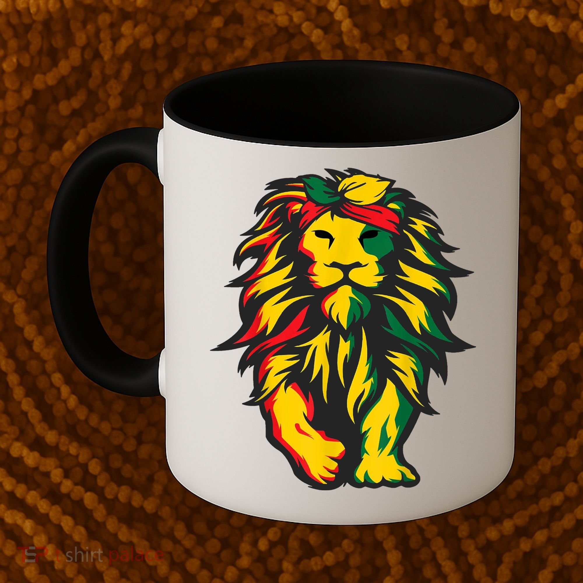 Juneteenth Lion Black History African American Coffee Mug