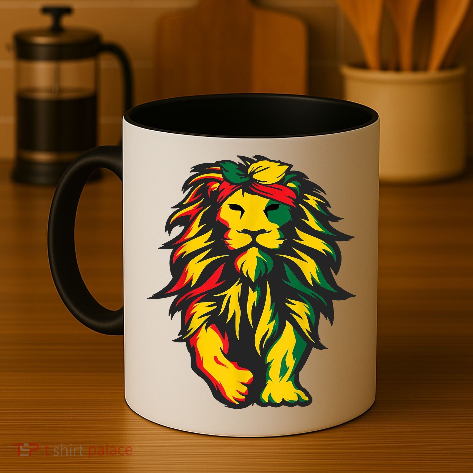 Juneteenth Lion Black History African American Coffee Mug