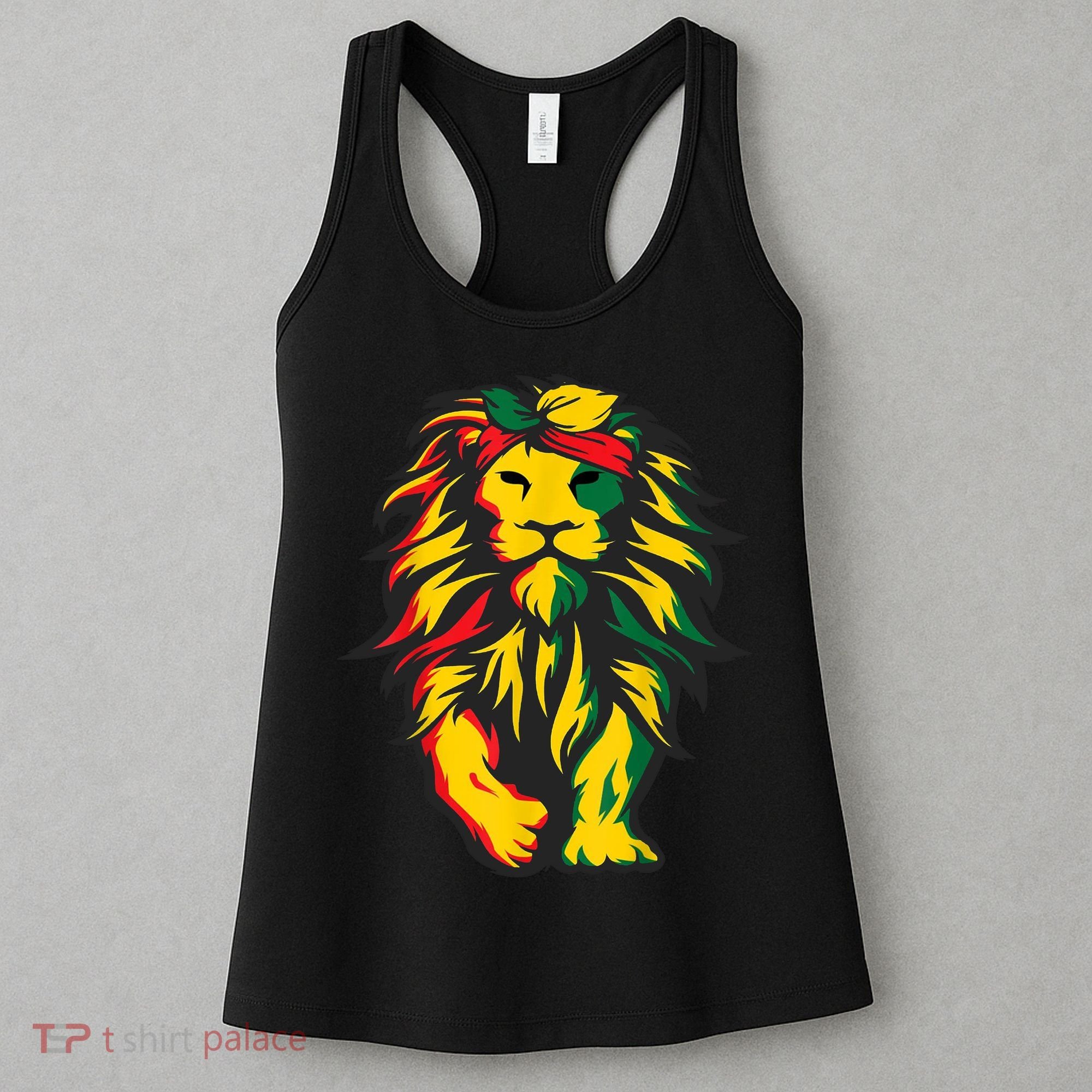 Juneteenth Lion Black History African American Women's Tank Top