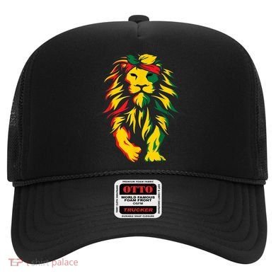 Juneteenth Lion Black History African American Hat