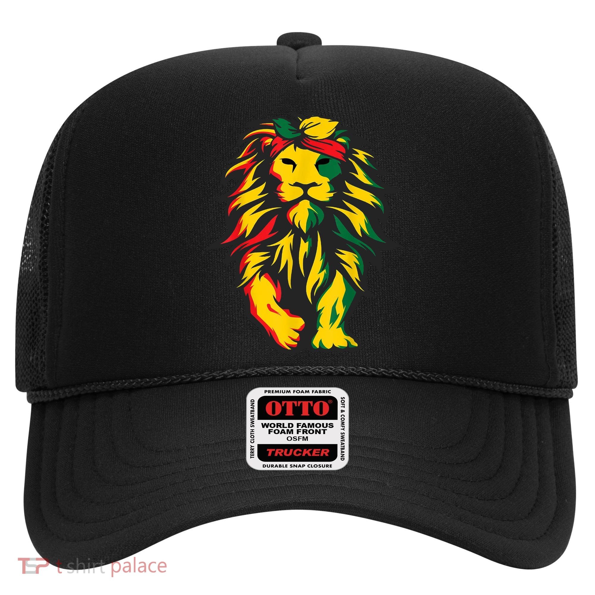 Juneteenth Lion Black History African American Hat