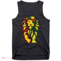 Juneteenth Lion Black History African American Tank Top thumb 0