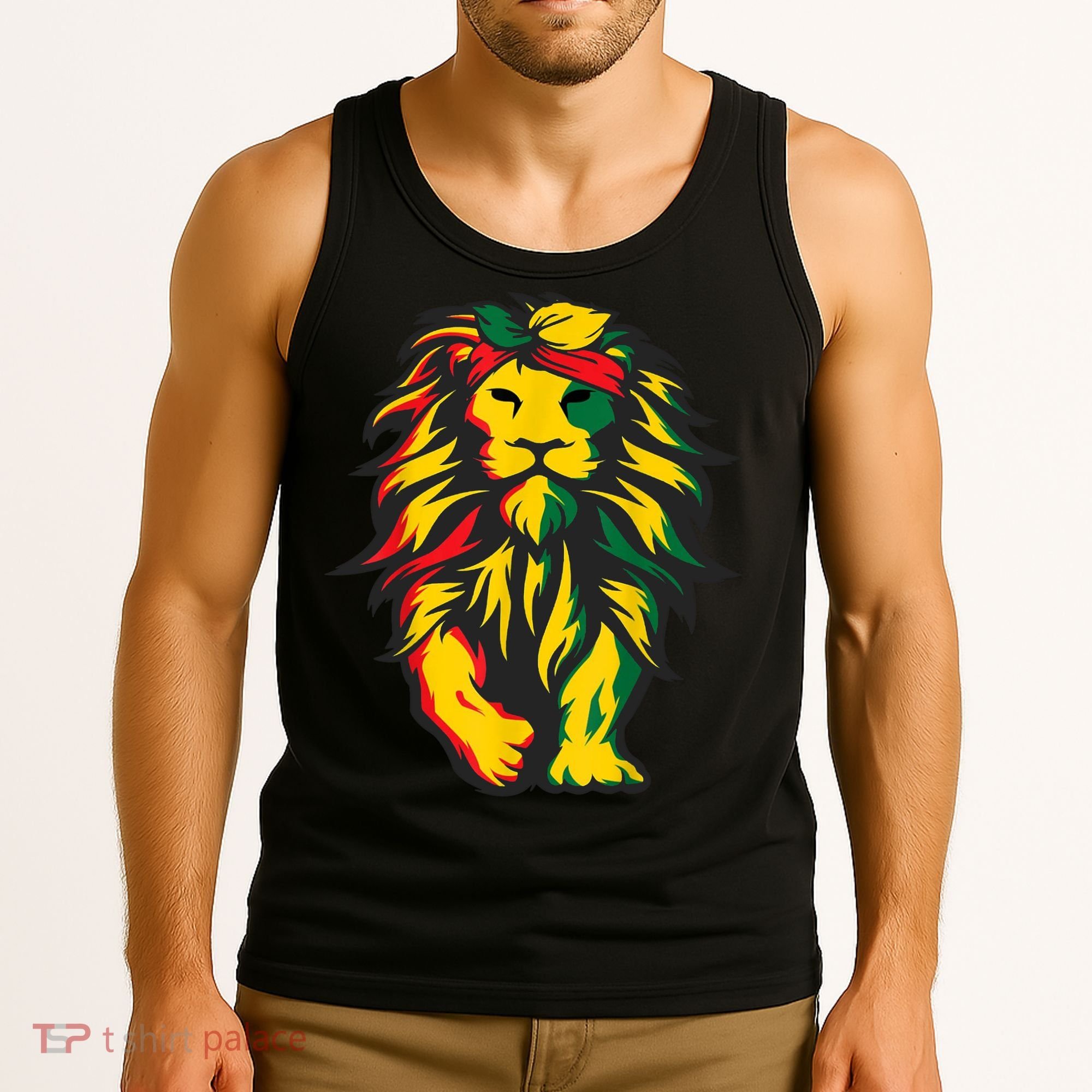 Juneteenth Lion Black History African American Tank Top