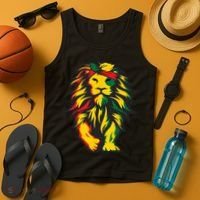 Juneteenth Lion Black History African American Tank Top thumb 4