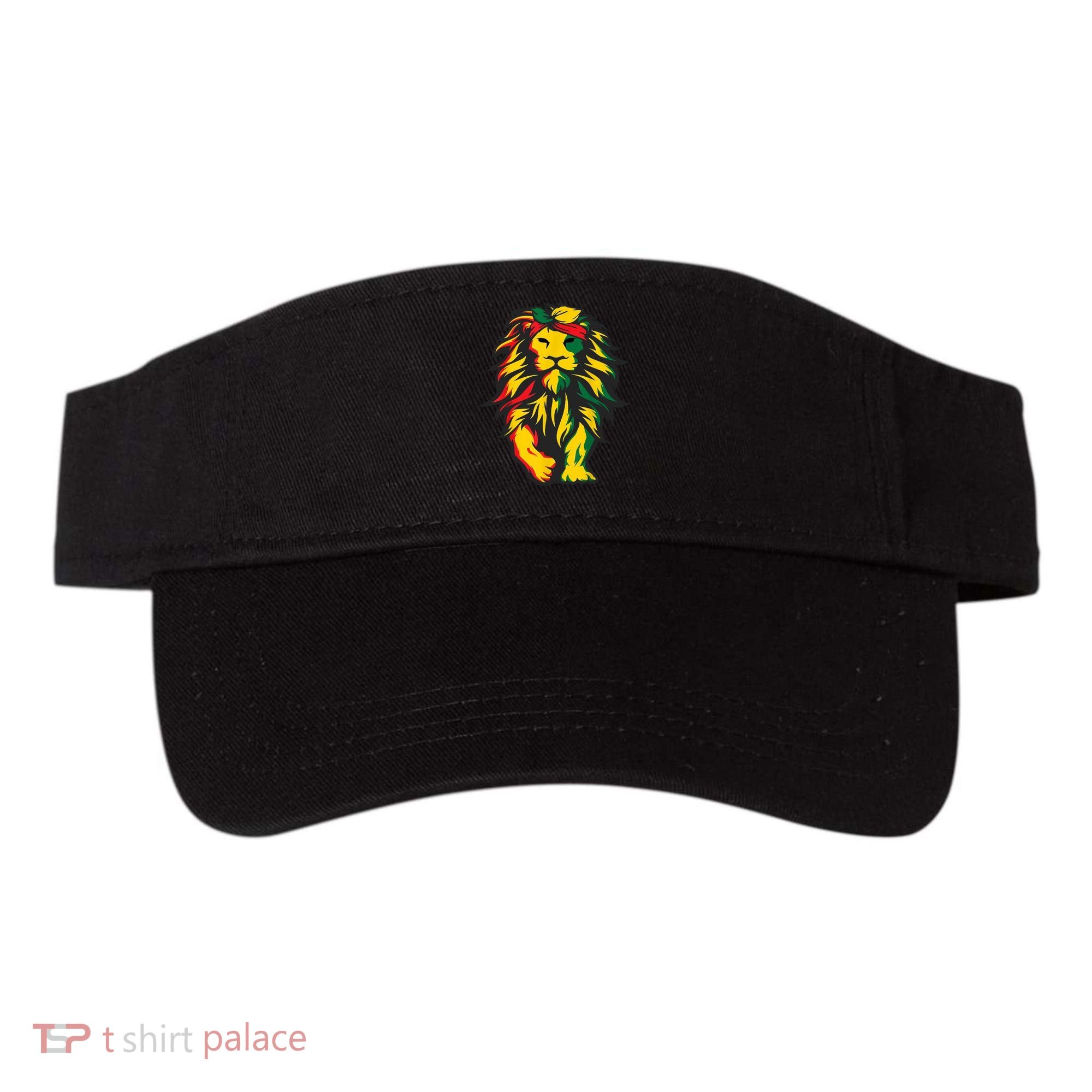 Juneteenth Lion Black History African American Visor
