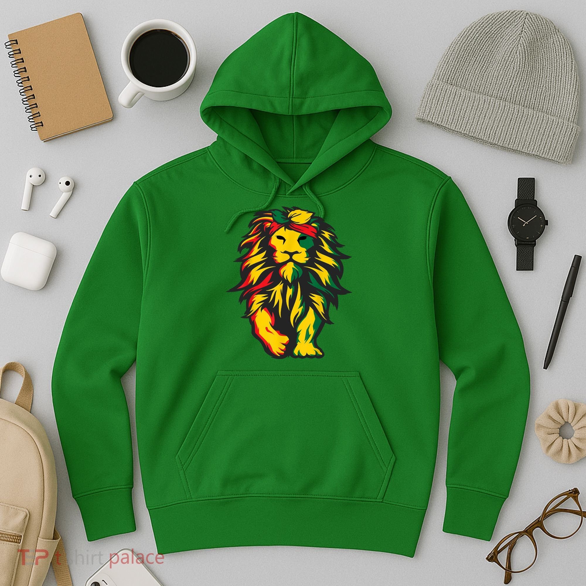 Juneteenth Lion Black History African American Hoodie