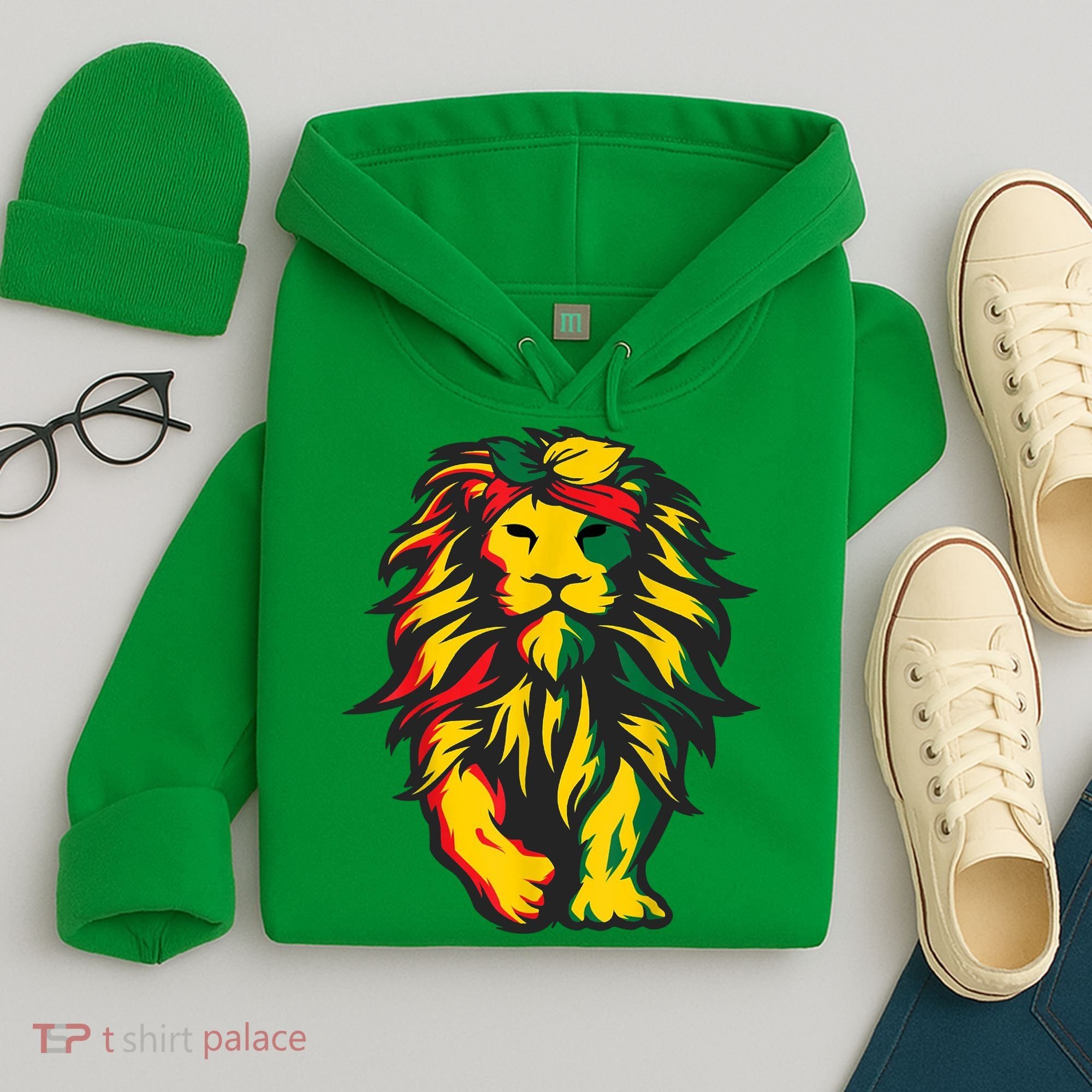 Juneteenth Lion Black History African American Hoodie