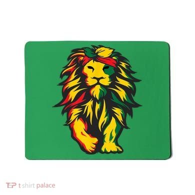 Juneteenth Lion Black History African American Mousepad