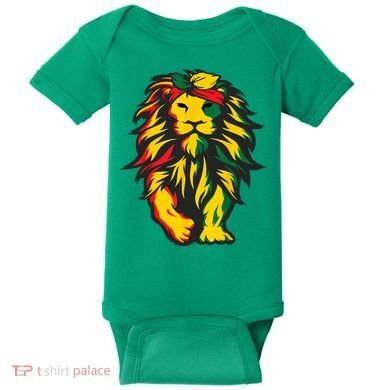 Juneteenth Lion Black History African American Baby Bodysuit