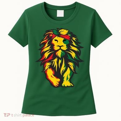 Juneteenth Lion Black History African American Women's T-Shirt