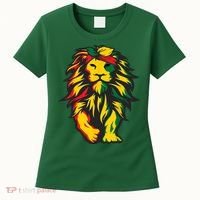 Juneteenth Lion Black History African American Women's T-Shirt thumb 0