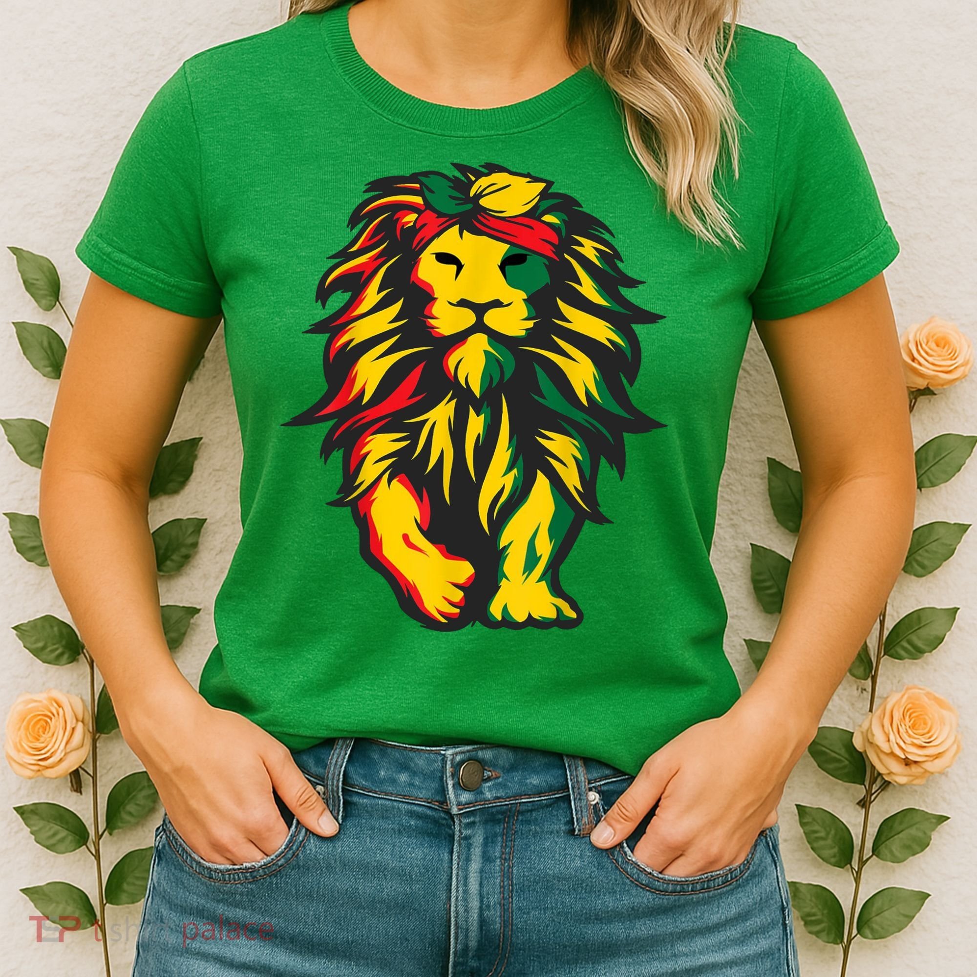 Juneteenth Lion Black History African American Women's T-Shirt