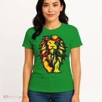 Juneteenth Lion Black History African American Women's T-Shirt thumb 4