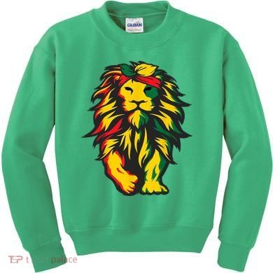 Juneteenth Lion Black History African American Kids Sweatshirt