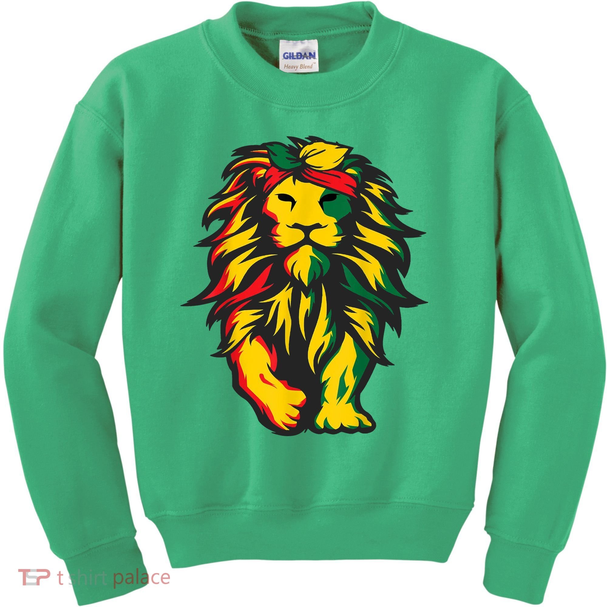 Juneteenth Lion Black History African American Kids Sweatshirt