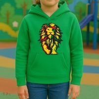 Juneteenth Lion Black History African American Kids Hoodie thumb 3