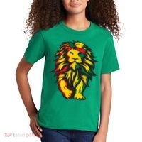 Juneteenth Lion Black History African American Kids T-Shirt thumb 2