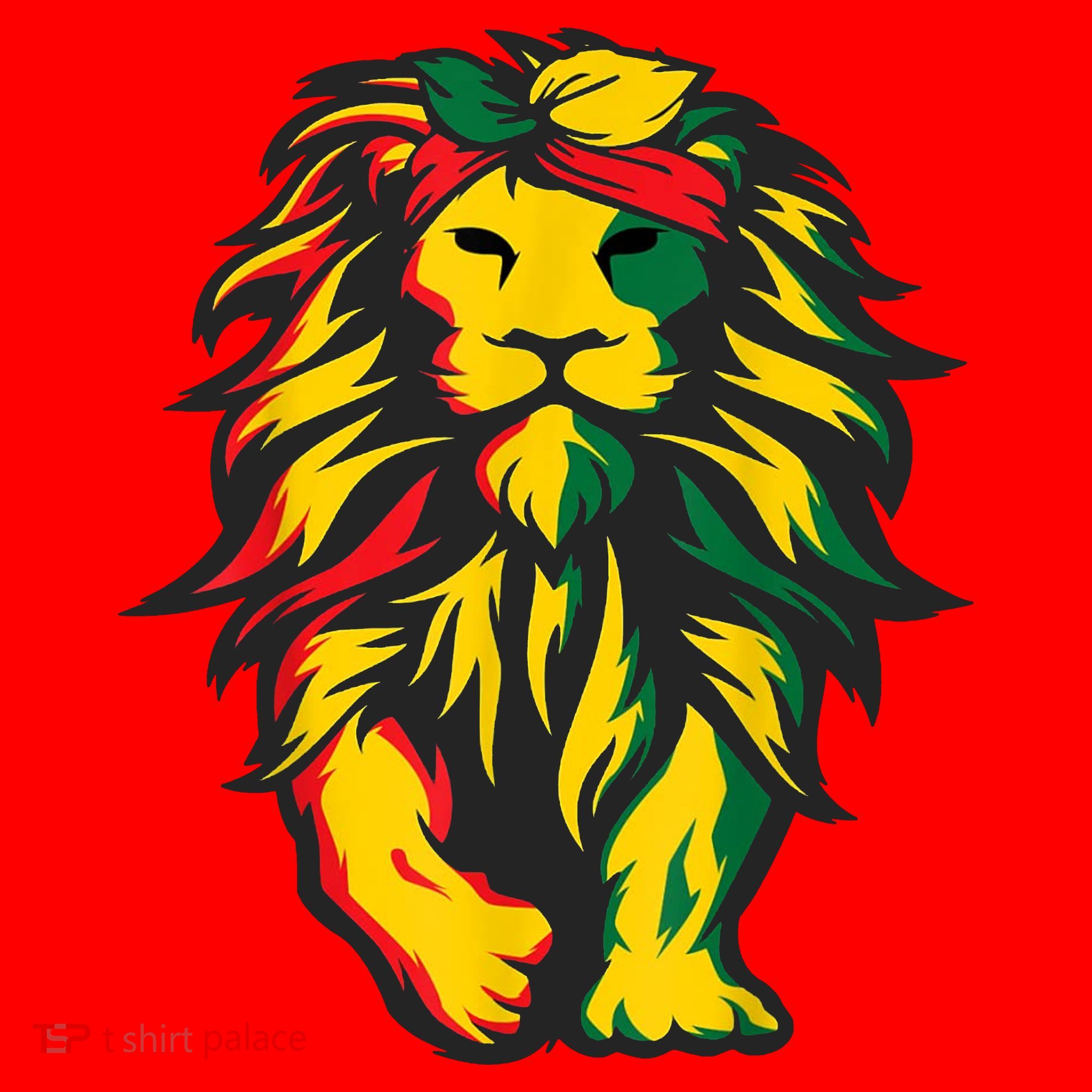 Juneteenth Lion Black History African American Santa Hat