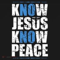 Jesus Love Bible Know Jesus Know Peace No Jesus No Peace Bucket Hat thumb 4