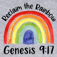 Jesus Lover Christian Reclaim The Rainbow Women's Sweatshirt thumb 2