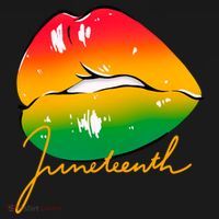 Juneteenth Lips Celebration Long Sleeve Shirt thumb 2