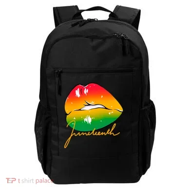 Juneteenth Lips Celebration Backpack