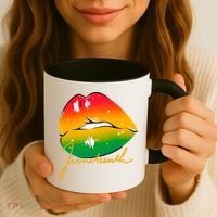 Juneteenth Lips Celebration Coffee Mug thumb 3