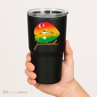 Juneteenth Lips Celebration Tumbler thumb 2