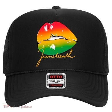 Juneteenth Lips Celebration Hat
