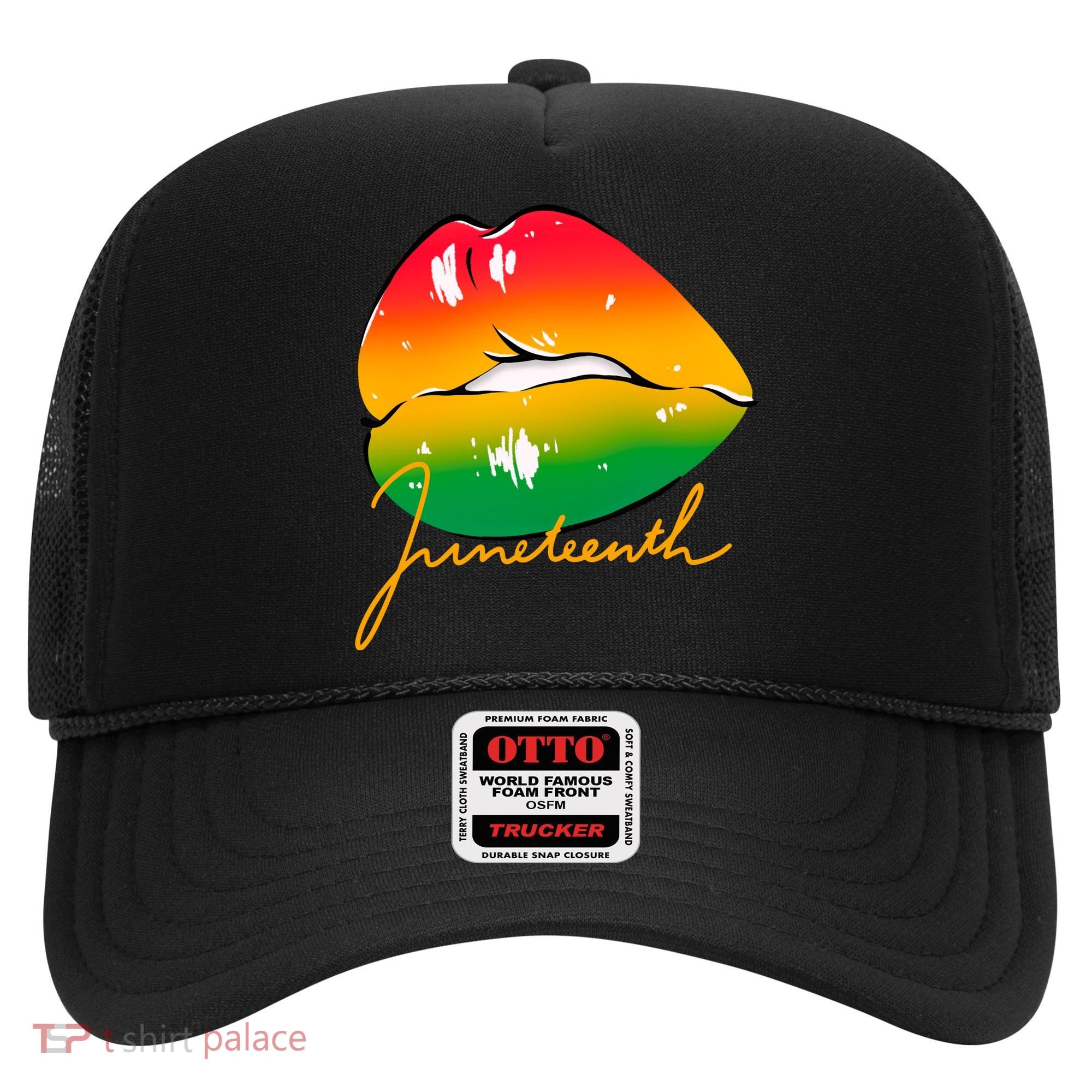 Juneteenth Lips Celebration Hat