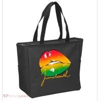 Juneteenth Lips Celebration Tote Bag thumb 2