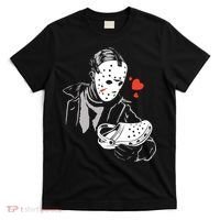 JASON LOVES CROCS FUNNY HALLOWEEN LOVES T-Shirt thumb 0