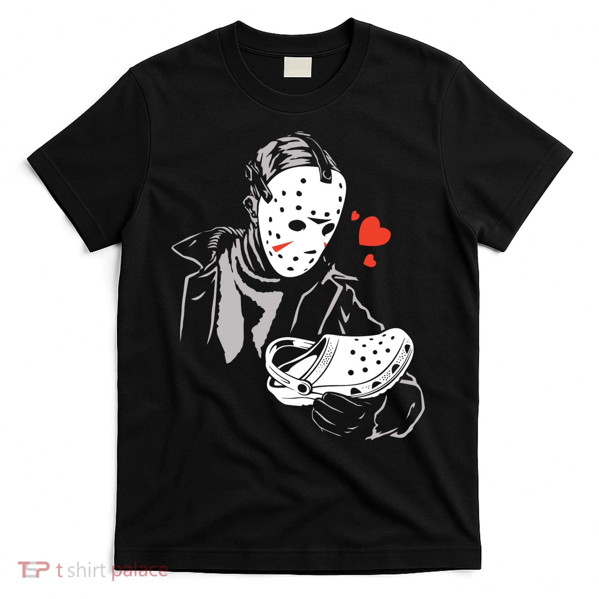 JASON LOVES CROCS FUNNY HALLOWEEN LOVES T-Shirt