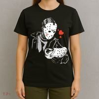 JASON LOVES CROCS FUNNY HALLOWEEN LOVES T-Shirt thumb 4
