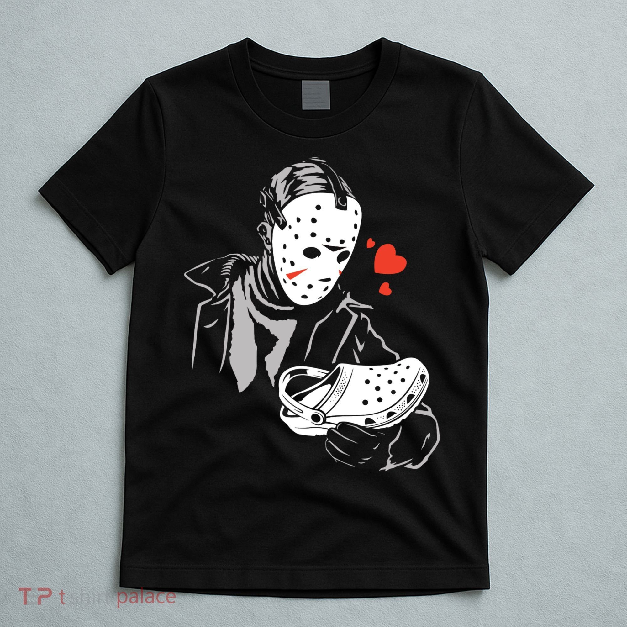 JASON LOVES CROCS FUNNY HALLOWEEN LOVES T-Shirt
