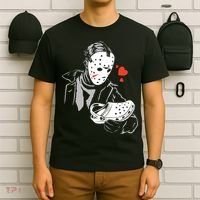 JASON LOVES CROCS FUNNY HALLOWEEN LOVES T-Shirt thumb 6