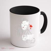 JASON LOVES CROCS FUNNY HALLOWEEN LOVES Coffee Mug thumb 1