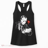 JASON LOVES CROCS FUNNY HALLOWEEN LOVES Women's Tank Top thumb 0