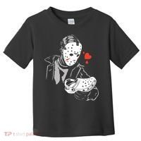 JASON LOVES CROCS FUNNY HALLOWEEN LOVES Toddler T-Shirt thumb 0